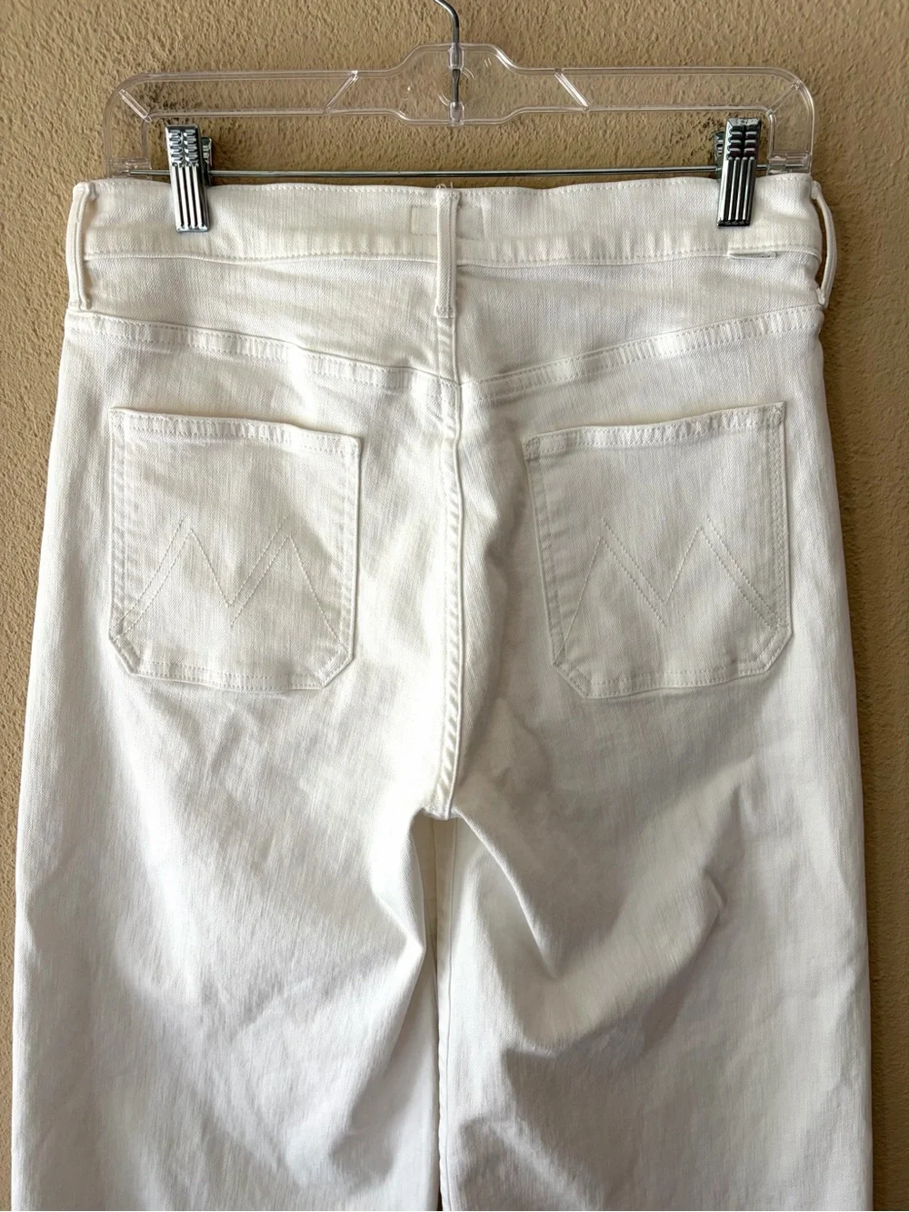 Mother Patch Pocket Undercover Sneak Wide-Leg Jeans in Fairest of Them All 29
